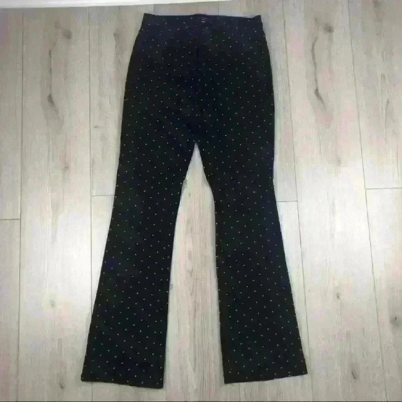 Tinsel Black Polka Dot Pants Size 28 - Picture 2 of 6